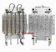 PET plastic preform mould in 72 cavities