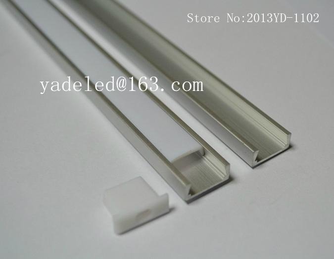 aluminum profile with pc cover for led strip,led house