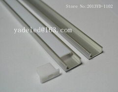 aluminum profile with pc cover for led