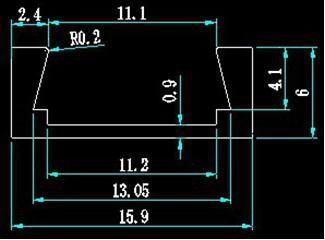 aluminum profile with pc cover for led strip,led house 2