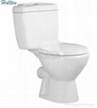 HT213 China Hot Sale Two-piece Toilet 