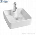 HT403 cheap ceramic art basin bathroom small sink