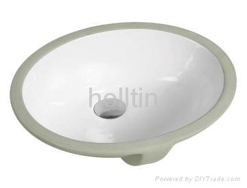 HT532 bathroom ceramics under counter basin vessel bowl 