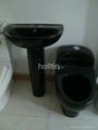 HT102 bathroom siphonic one piece toilet colorful design 3
