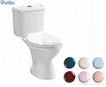 HT215 Washdown Two Piece WC Closet Color For Choose Toilet  3