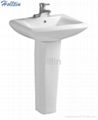 HT310 ceramics sanitary wares basin with