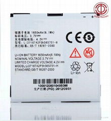 Cheap Cell Phone Battery For ZET