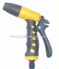 Plastic 2-function trigger water hose nozzle