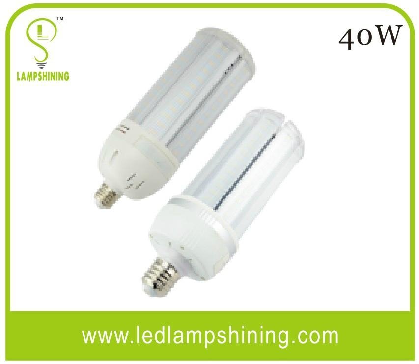 E40/E27 40W LED Post Top Retrofit Lamp - 85~277VAC - Epistar 5730SMD - 4300Lm - 