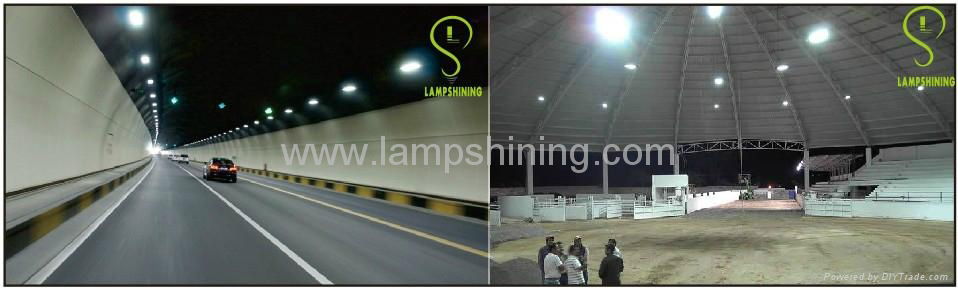 200W LED Tunnel Light - 19000Lm - COB Bridgelux 45Mil - Meanwell - 600W HPS repl 5