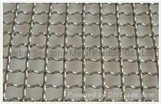 Crimpled Wire mesh