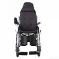 reclining high back  electric power wheelchair manufacture  3