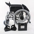  portable electric wheelchair high backrest recliningBZ-6101 4