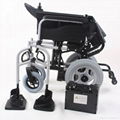 automaitc brake electric folding power wheelchair BZ-6201 4