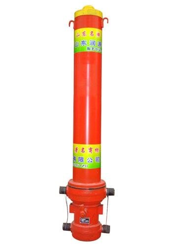 single-action telescopic hydraulic oil cylinder with cover  2