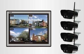 Q7-4CH H. 264 DVR Security System with