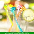 Best quality discount party colorful cocktail stirrer