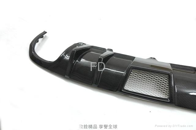 Audi A4 B8 Carbon fiber Diffuser - FD Style