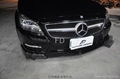 W218 CLS Carbon fiber Front lip - FD Style