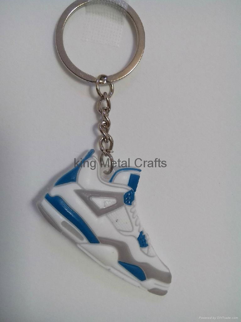 Jordan logo engraving shoes keychain