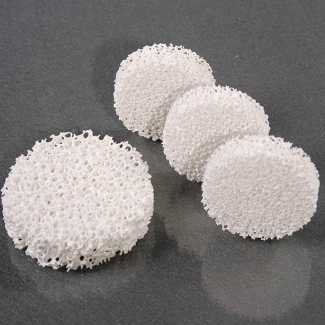 Ceramic foam filters 3