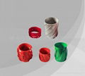 Rigid casing centralizer