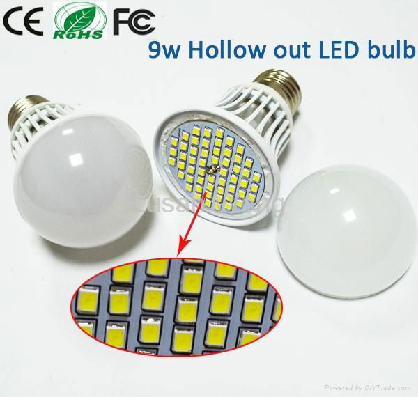 5W 7W 9W hollow out led bulb light 2