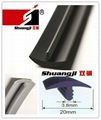 PVC T shape edge banding for office