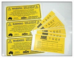 Temperature Resistant label