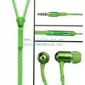 Zipper Earphone from China Manufaturer