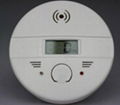 LCD display carbon monoxide detector