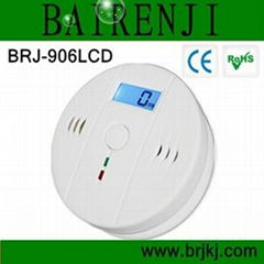 LCD Display Smart CO Alarm