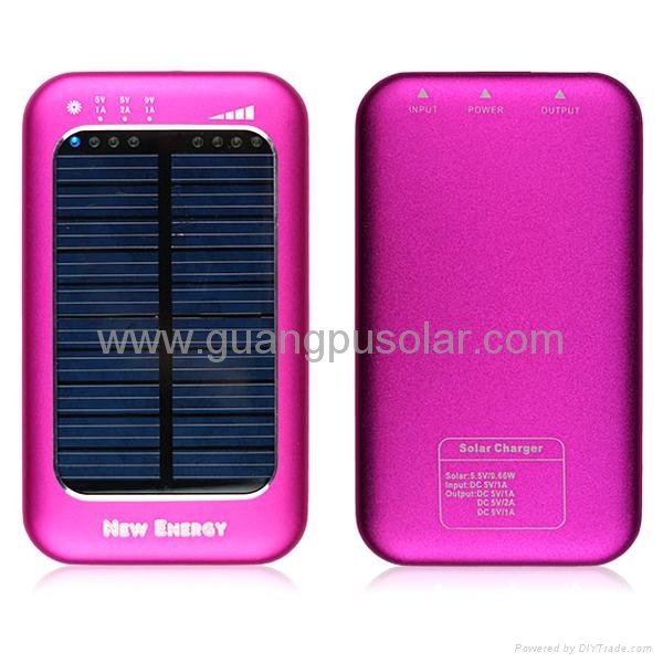 High Quality 3500mAh  Solar wireless Charger for Iphone/Ipad