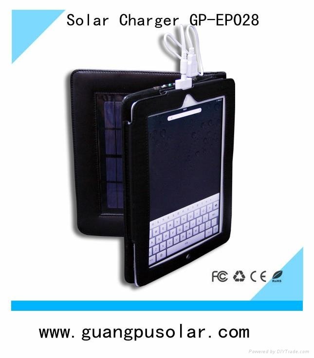 Solar iPad Charger Case with 8000mah battery  4