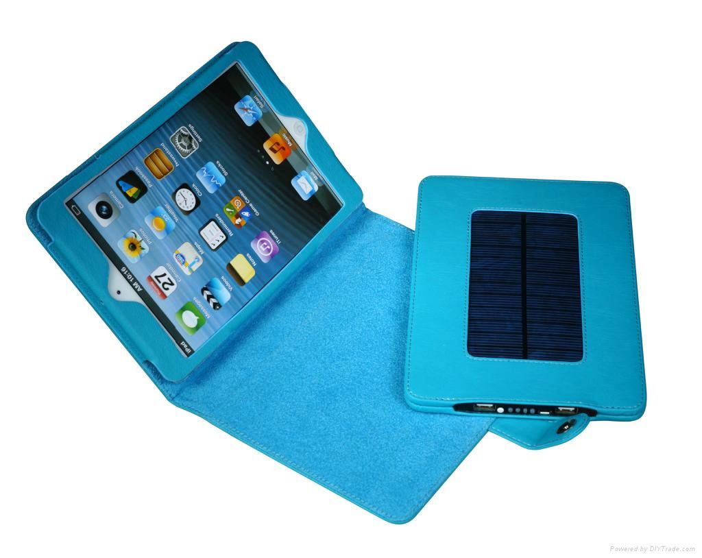 2013 Newest 10000mAh Solar charger case for Ipad Mini 2