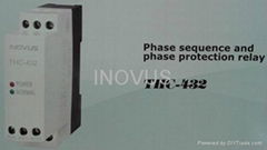 Phase sequence and phase protection relay