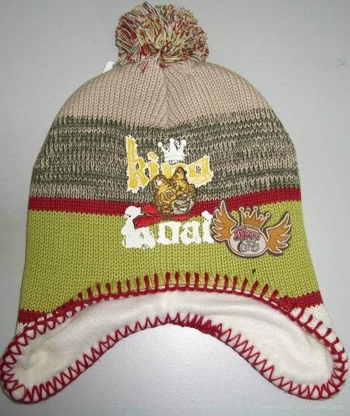 時尚冬季女士針織帽