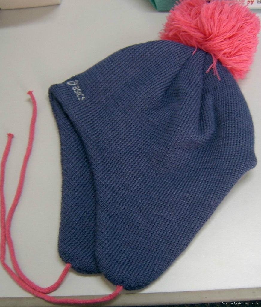 時尚冬季女士針織帽 2