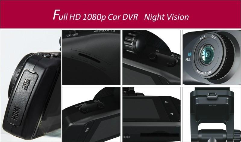 2013 newest full hd 2.7inch 1080p car dvr 3