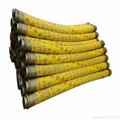 DN100mm concrete pump fabric hose for sale in Hongkong