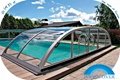 Swimming pool cover,enclosure for swimming pool,pool protecting cover,safety cov