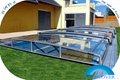 Garden pool cover,slide garden swimming pool cover,nice design pool cover 2