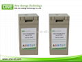 2V 400Ah Fixed Nano Gel Batteries for Communication System 1