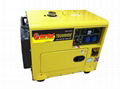 silent 5kw diesel generator with engine 186f CE and ISO 9001 approved 1