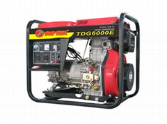 5kw diesel generator open type 186f engine CE approved