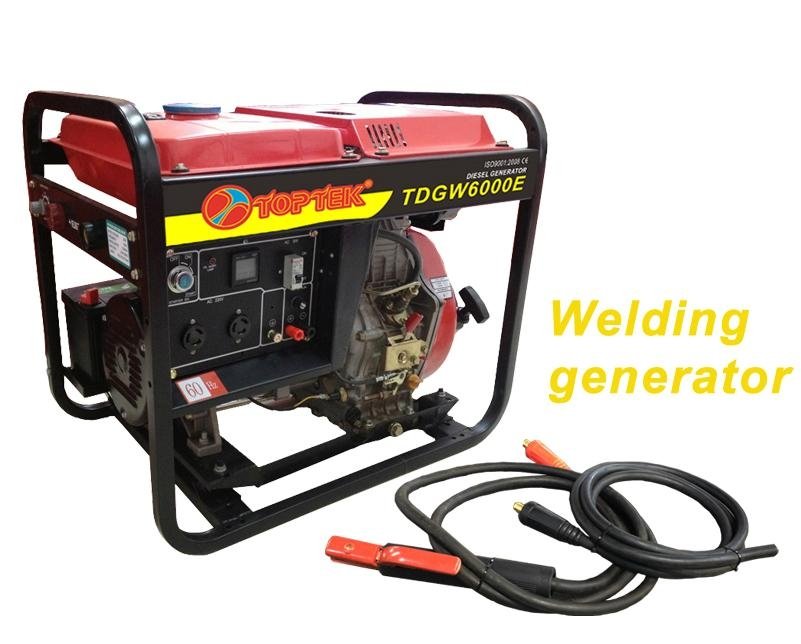 Welding Generator Diesel Double Usage with 5kw Output CE Approved