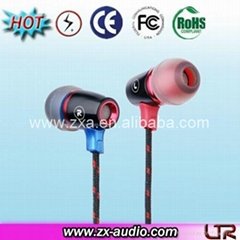 colorful cool metal earbuds for girls    