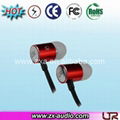 3.5mm jack fashion mp3 earphone    