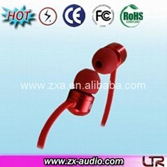 metal shell earphones for promotional    