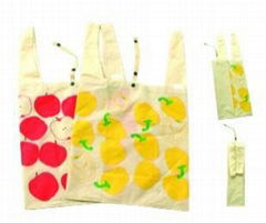 Reusable foldable shopping bag